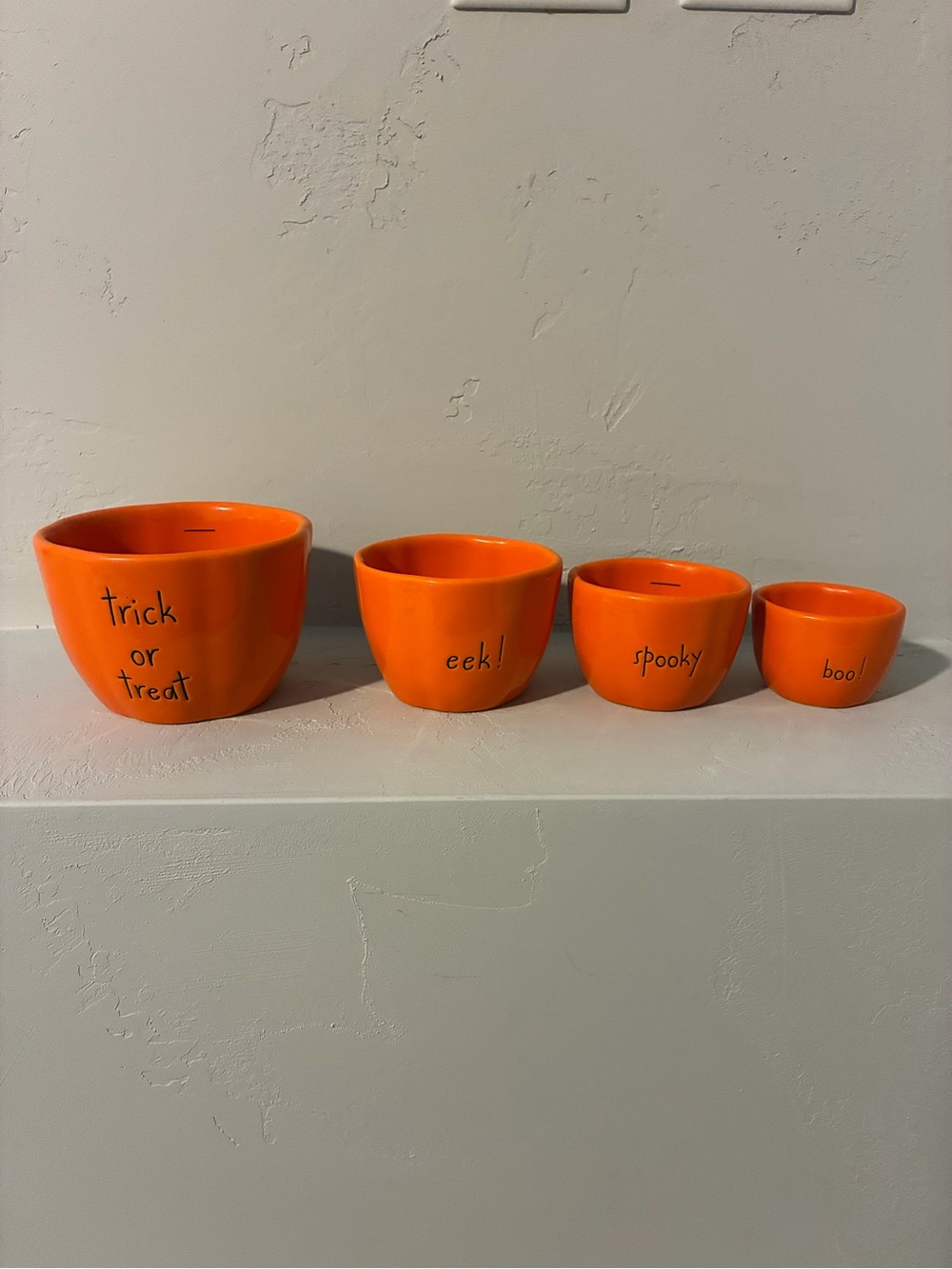 Rae Dunn Halloween double sided measuring cups